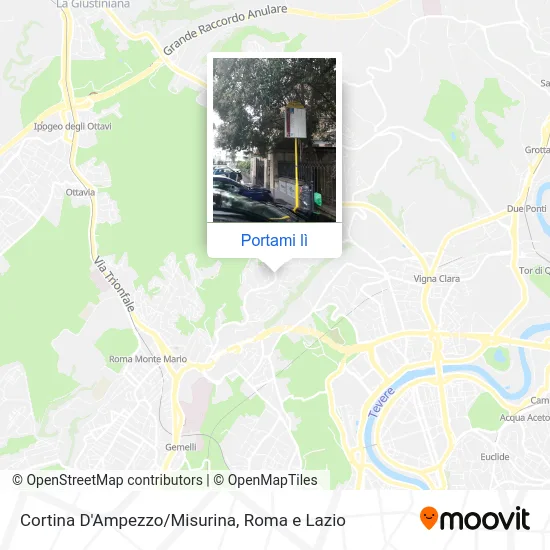 Mappa Cortina D'Ampezzo/Misurina