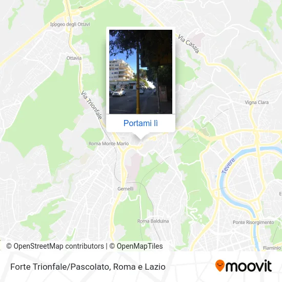 Mappa Forte Trionfale/Pascolato