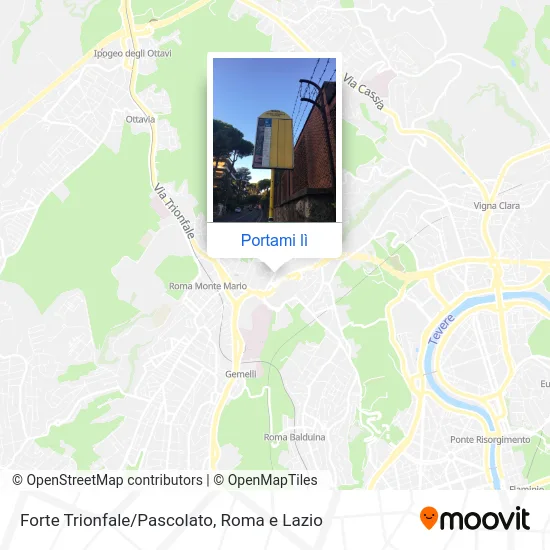 Mappa Forte Trionfale/Pascolato