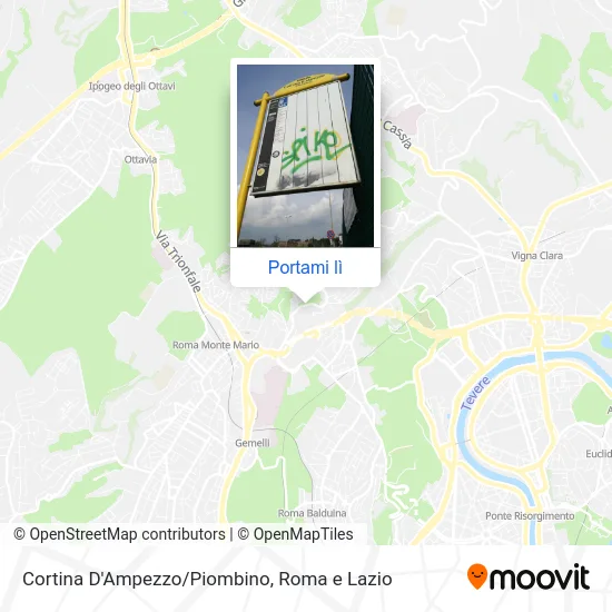 Mappa Cortina D'Ampezzo/Piombino