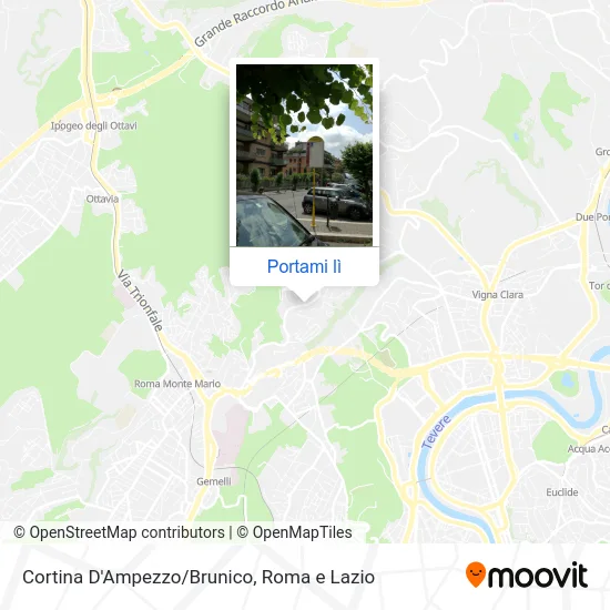 Mappa Cortina D'Ampezzo/Brunico