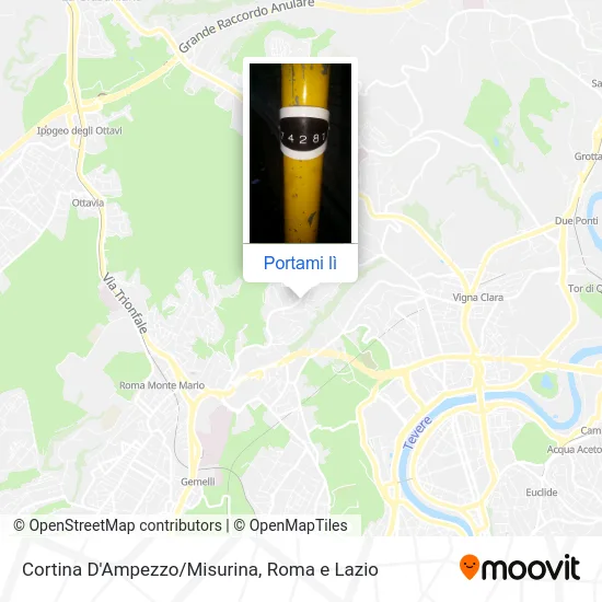 Mappa Cortina D'Ampezzo/Misurina