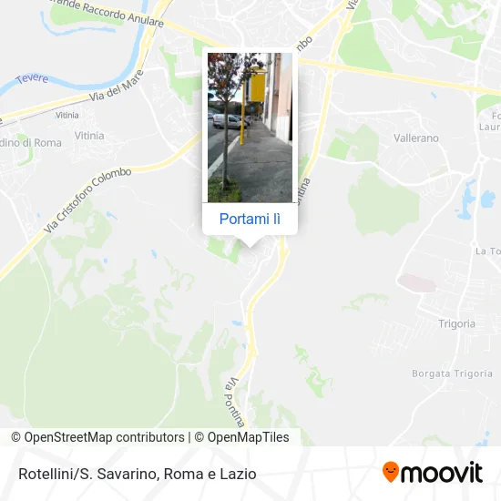 Mappa Rotellini/S. Savarino