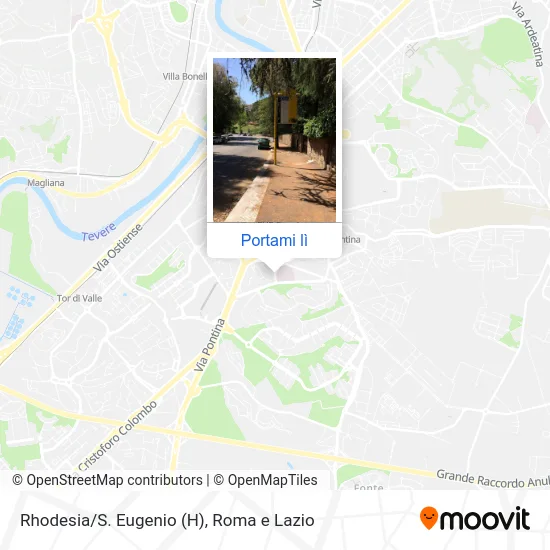 Mappa Rhodesia/S. Eugenio (H)