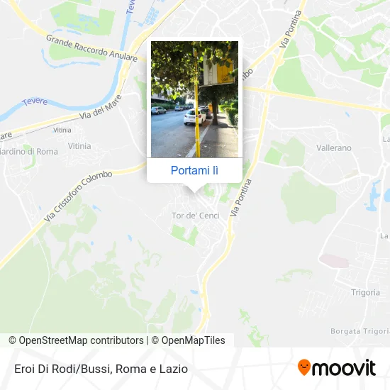 Mappa Eroi Di Rodi/Bussi