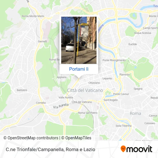 Mappa C.ne Trionfale/Campanella