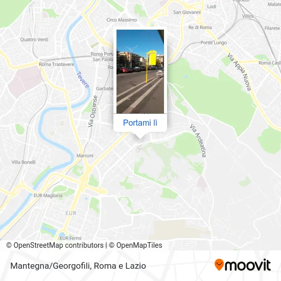 Mappa Mantegna/Georgofili