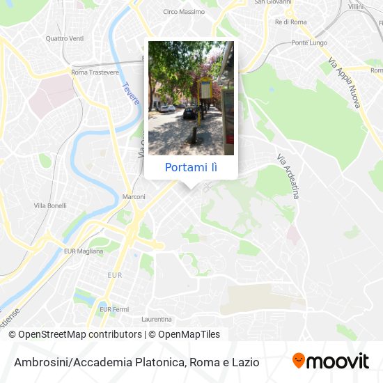 Mappa Ambrosini/Accademia Platonica