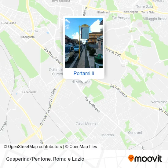 Mappa Gasperina/Pentone