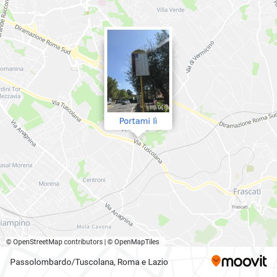 Mappa Passolombardo/Tuscolana