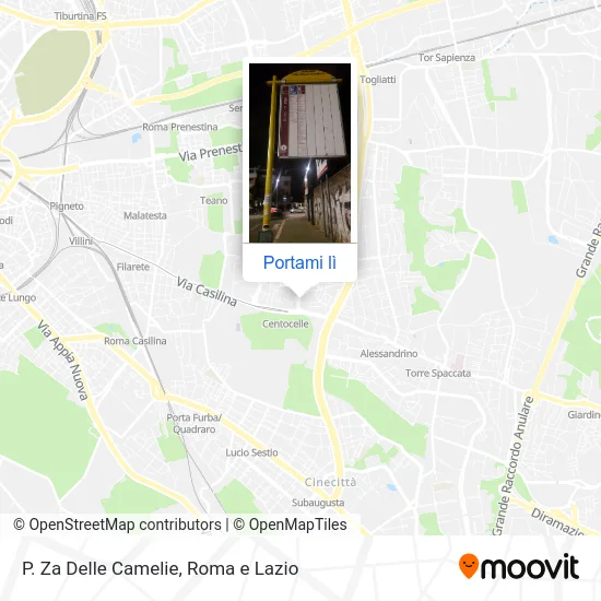 Mappa P. Za Delle Camelie