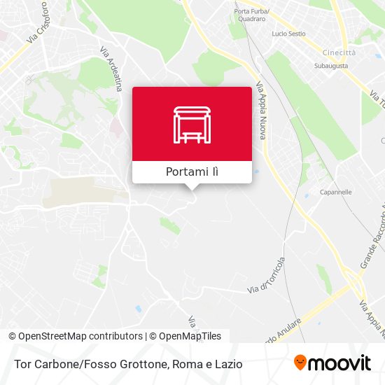 Mappa Tor Carbone/Fosso Grottone