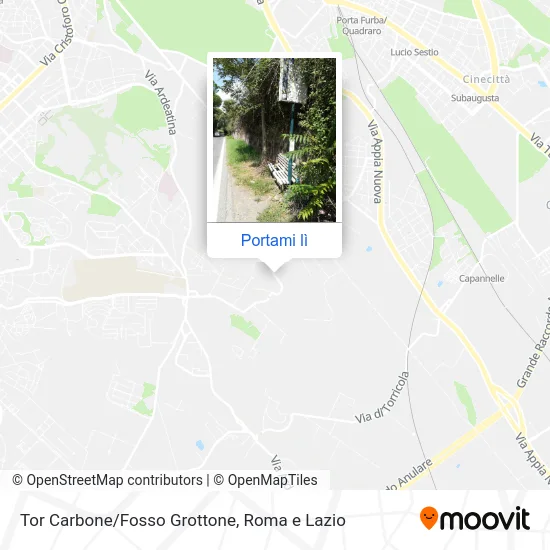 Mappa Tor Carbone/Fosso Grottone