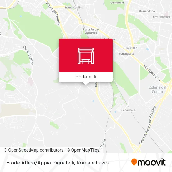 Mappa Erode Attico/Appia Pignatelli