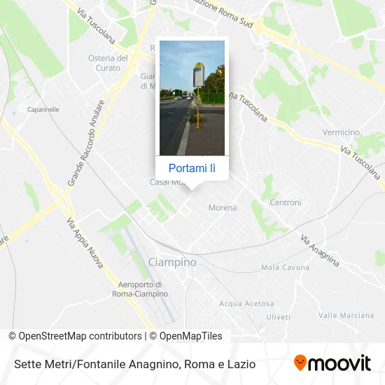 Mappa Sette Metri/Fontanile Anagnino