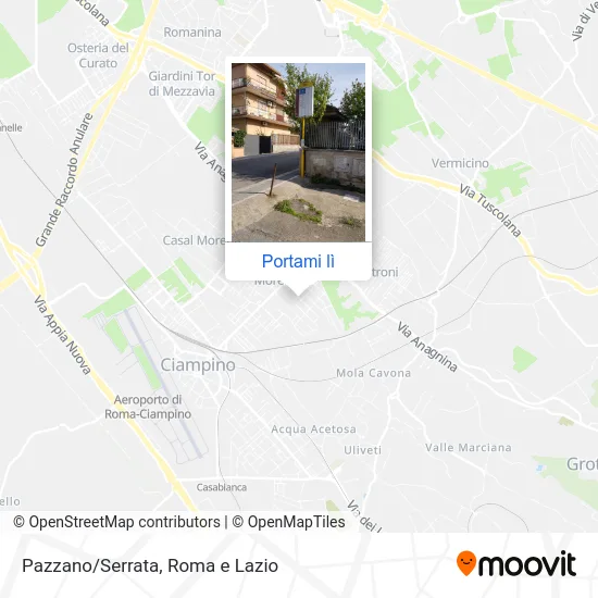 Mappa Pazzano/Serrata