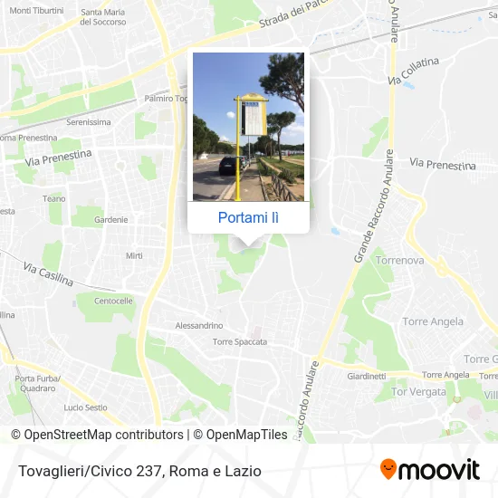 Mappa Tovaglieri/Civico 237