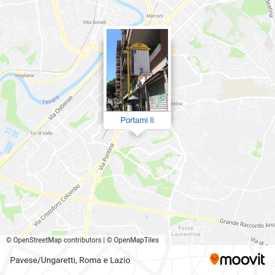 Mappa Pavese/Ungaretti