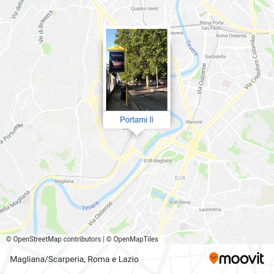 Mappa Magliana/Scarperia