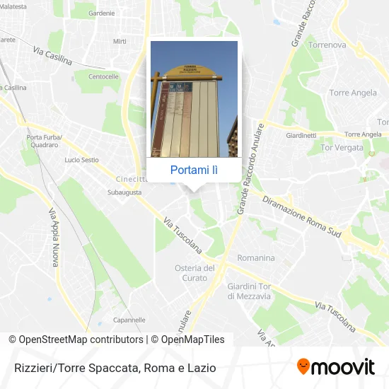 Mappa Rizzieri/Torre Spaccata