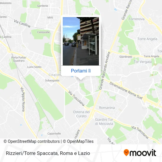 Mappa Rizzieri/Torre Spaccata