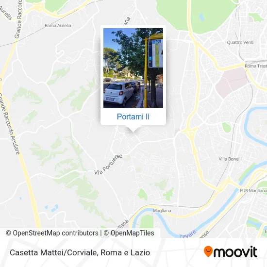 Mappa Casetta Mattei/Corviale
