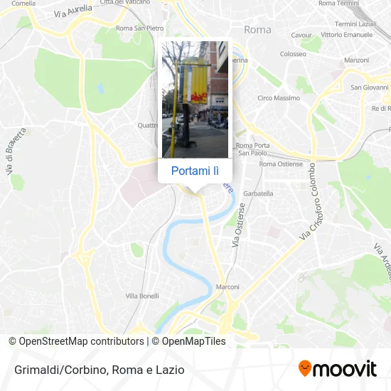 Mappa Grimaldi/Corbino