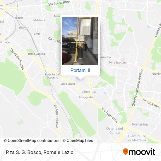 Mappa P.za S. G. Bosco