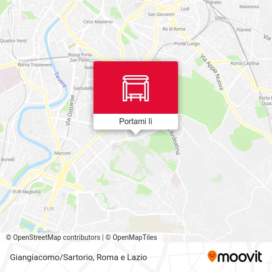 Mappa Giangiacomo/Sartorio