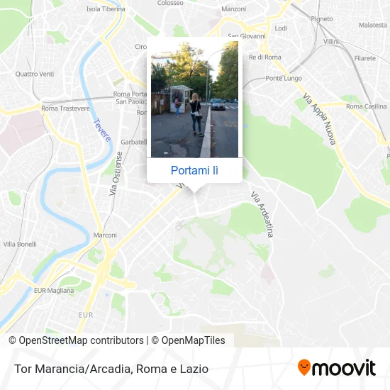 Mappa Tor Marancia/Arcadia