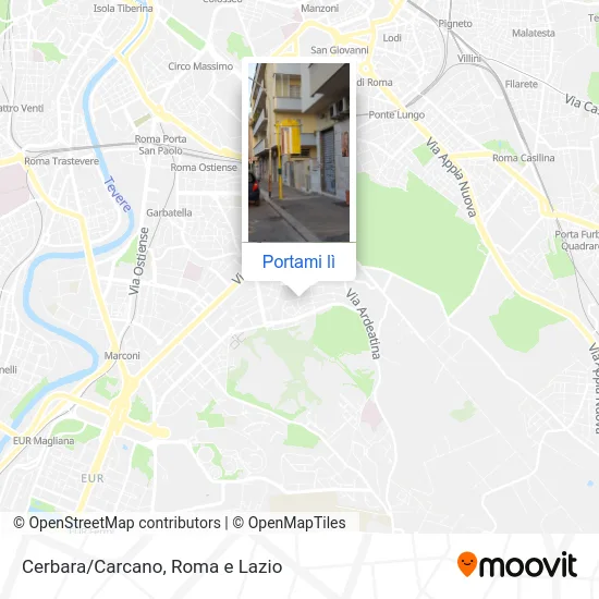 Mappa Cerbara/Carcano