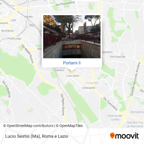 Mappa Lucio Sestio (Ma)