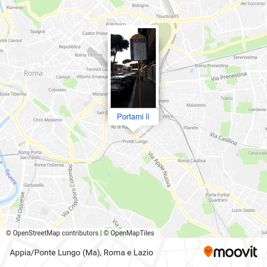 Mappa Appia/Ponte Lungo (Ma)
