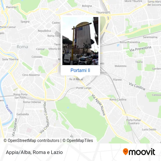 Mappa Appia/Alba