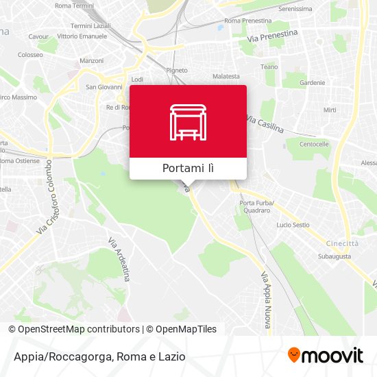 Mappa Appia/Roccagorga