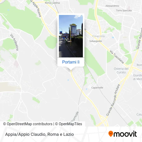 Mappa Appia/Appio Claudio