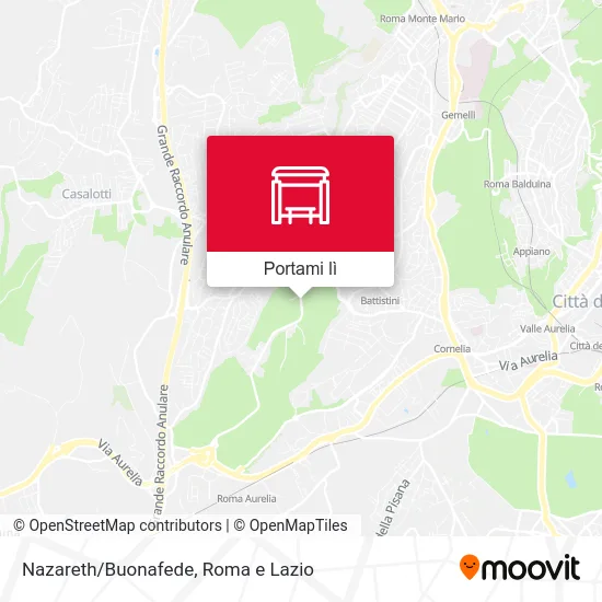 Mappa Nazareth/Buonafede