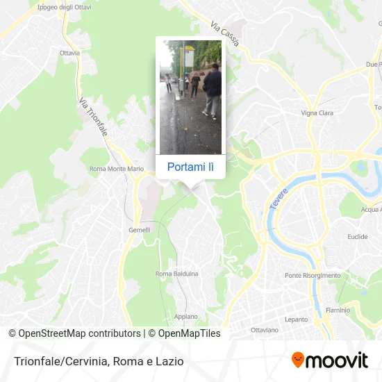 Mappa Trionfale/Cervinia