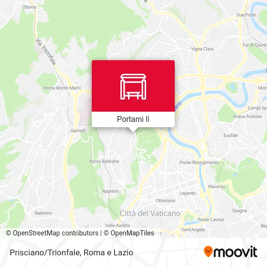 Mappa Prisciano/Trionfale