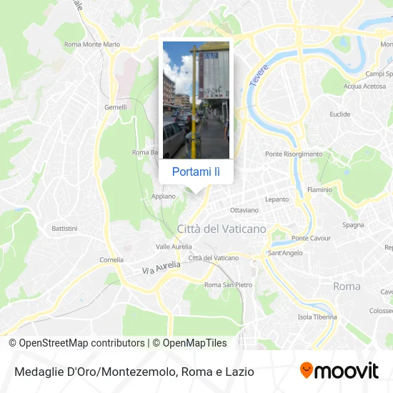 Mappa Medaglie D'Oro/Montezemolo
