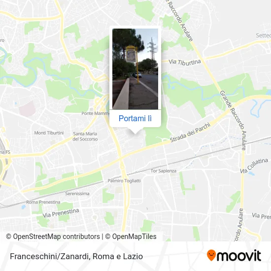 Mappa Franceschini/Zanardi