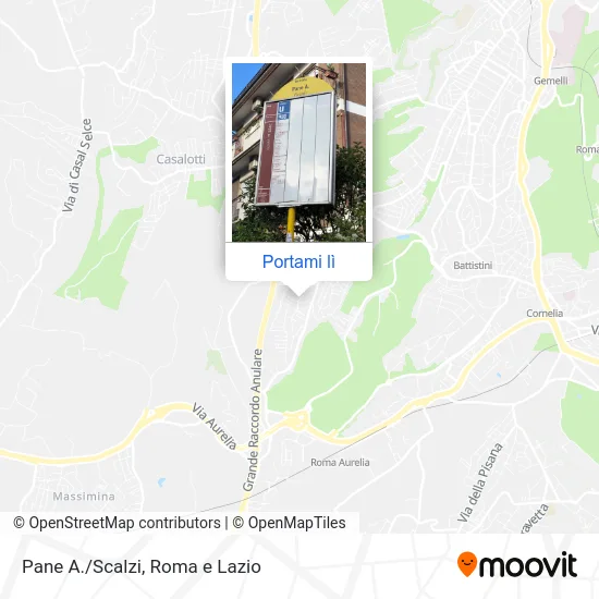 Mappa Pane A./Scalzi