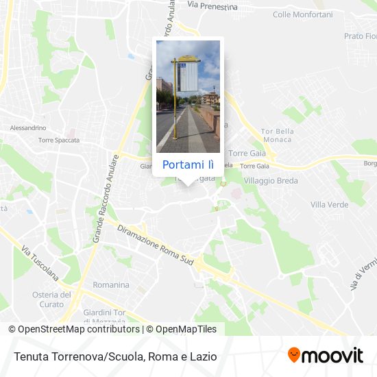 Mappa Tenuta Torrenova/Scuola