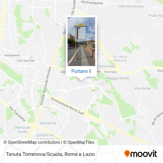 Mappa Tenuta Torrenova/Scuola