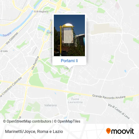 Mappa Marinetti/Joyce