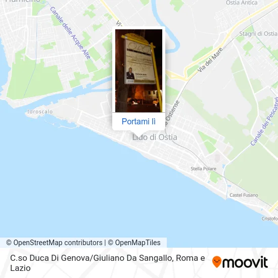 Mappa C.so Duca Di Genova / Giuliano Da Sangallo