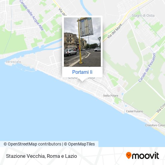 Mappa Stazione Vecchia