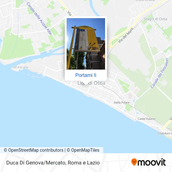 Mappa Duca Di Genova/Mercato