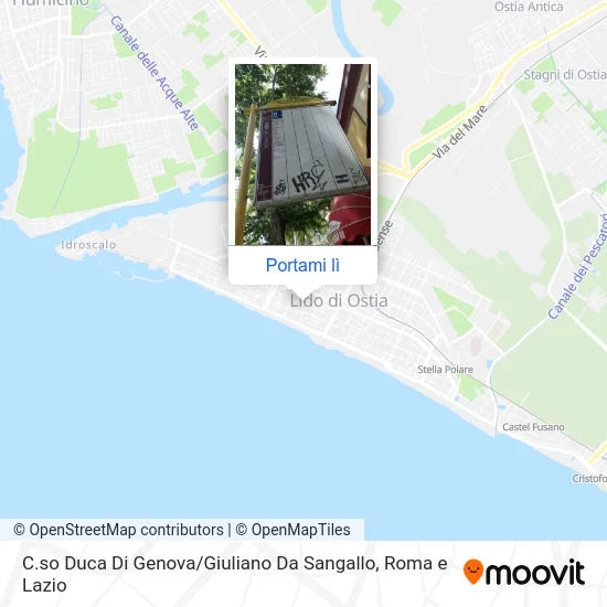 Mappa C.so Duca Di Genova / Giuliano Da Sangallo
