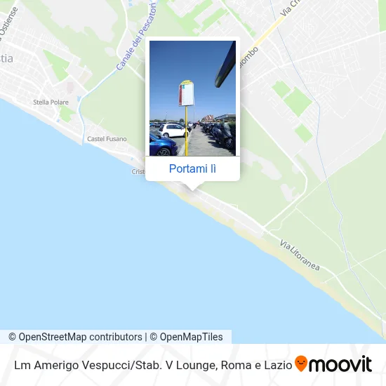 Mappa Lm Amerigo Vespucci / Stab. V Lounge